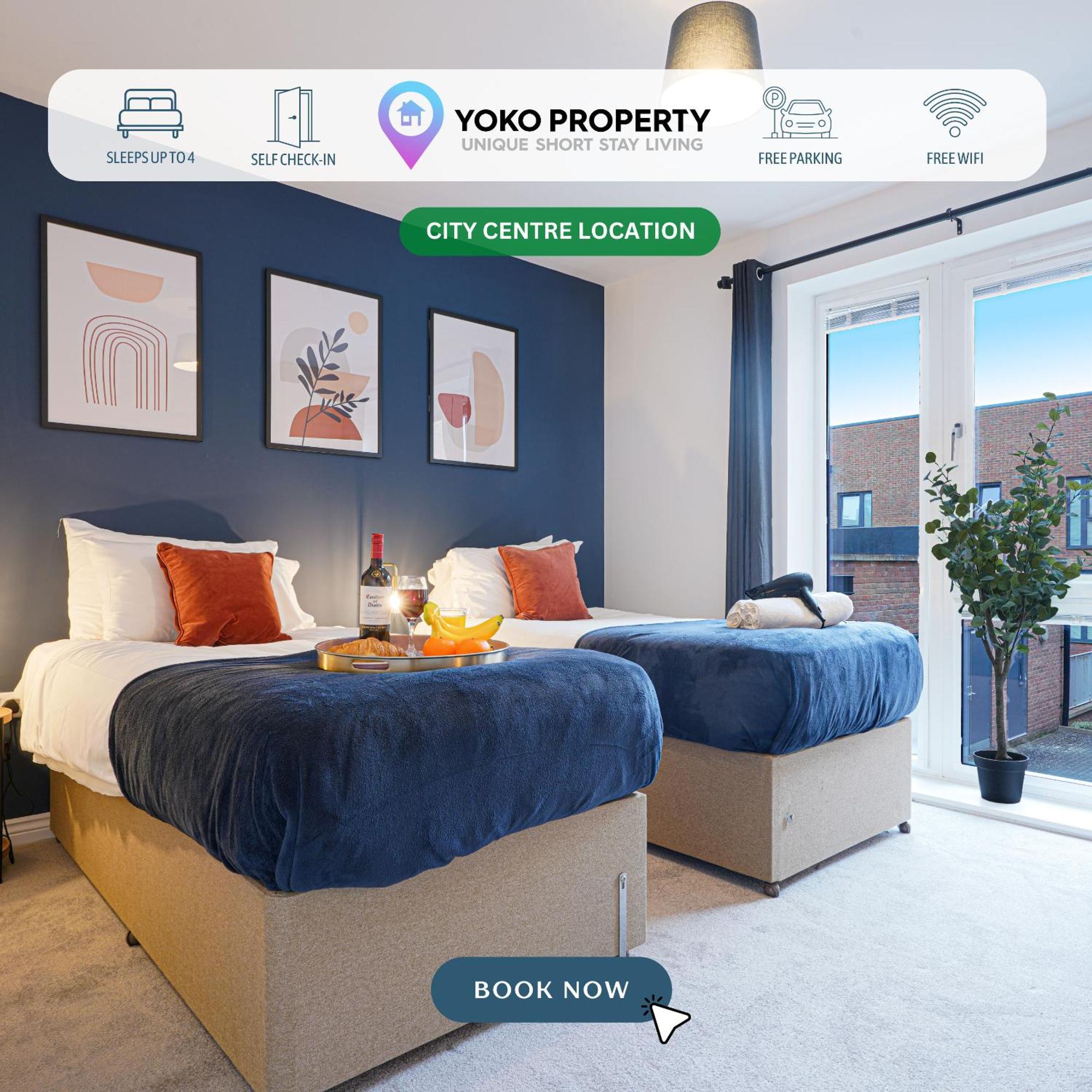 Luxury Campbell Park Apartments In Central Mk With Balcony, Free Parking & Smart Tv With Netflix By Yoko Property Μίλτον Κέινς Εξωτερικό φωτογραφία